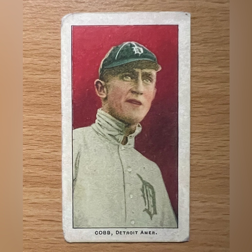 1909 E95 Ty Cobb Philadelphia Caramel Vintage Baseball Card PR Condition RARE!